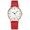 Explosiones Transfronterizas Reloj de Cuarzo Moda Simple Pantalla Digital Correa Reloj de Mujer Casual Estudiante Reloj de Cuarzo Mujer