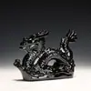 Adornos de Dragón de Cerámica Tang Sancai Hogar Dragón del Zodiaco Dragón Verde Esquina de Suplemento Solución Artesanías Sala de Estar Regalos Adornos de Joyería