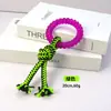 Suprimentos para Animais de Estimação Brinquedos para Cachorro Corda de Mastigar para Cachorro com Nó Bola de Corda de Algodão Resistente para Mastigar Processamento e Personalização Fábrica de Brinquedos para Cachorros Pequenos e Filhotes