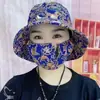 Chapéu de Sol Novo Estilo, Chapéu de Pescador, Chapéu com Máscara Integrada, Chapéu de Sol Versátil com Proteção UV para o Verão, Proteção Solar e Cobertura Facial