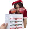 Accesorios de regalo de manzana para Navidad, Papá Noel, alce, adhesivo de manzana, bolso navideño, bolsa de fruta segura