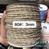 Familia Miu con 3 mm color 108 color punto de salto núcleo de poliéster envuelto en cuerda redonda cuerda para ropa sombrero cuerda para pantalones (longitud ilimitada)
