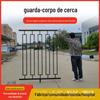 Cerca de aço galvanizado cerca cerca cerca local de fábrica cerca de pátio de villa ao ar livre comunidade escola fábrica cerca de ferro forjado