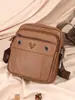 Hummer Paul Bolso de Hombro para Hombre de Piel de Vaca de Primera Capa para Negocios Bolso Bandolera de Cuero Genuino Mochila Vertical Moderna para Teléfono Móvil Venta al por Mayor