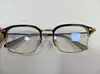 Aaron Kwok Montura Cuadrada de Titanio para Hombre Montura para Lentes de Prescripción Material de Montura Estilo Retro Montura de Gafas