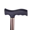 Muletas de aleación de aluminio para ancianos, muletas antideslizantes de cuatro patas, andador para fracturas para adultos, altura ajustable para ayudar a la asistencia al caminar