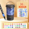 Nuevo Marcador Acrílico con Purpurina Intermitente para Pintura Infantil, Bolígrafo Fluorescente de Punta Suave, Bolígrafo de Purpurina Colorido para DIY, Bolígrafo para Journaling