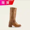 Exportación Transfronteriza Nueva Era Europea y Americana Retro Botas Vaqueras Occidentales para Mujer Talla Grande 40-46