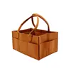 Bolsa de Feltro Personalizada pelo Fabricante Multifuncional Dobrável Bolsa de Maternidade de Feltro Grande Capacidade Bolsa de Viagem para Armazenamento de Artigos de Higiene Pessoal