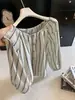Camisa a rayas de manga larga vintage estilo francés para mujer, nuevo modelo de otoño 2026, corte holgado, elegante y con estilo para ir al trabajo