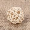 Bola de Ratán Natural de 3 cm/cm Aromaterapia Planta Natural Hecha a Mano Bola Decorativa Accesorio Volátil Planta Verde Simulada