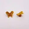 Cuentas Espaciadoras de Mariposa Electroplateadas de Aleación Hechas a Mano para Bisutería DIY Accesorios Pulsera Collar Materiales Fabricante Mayorista