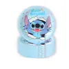 Set de vajilla para evento festivo de 30 piezas con temática de Stitch de dibujos animados con tazas y platos, vasos de papel, platos de papel y decoraciones