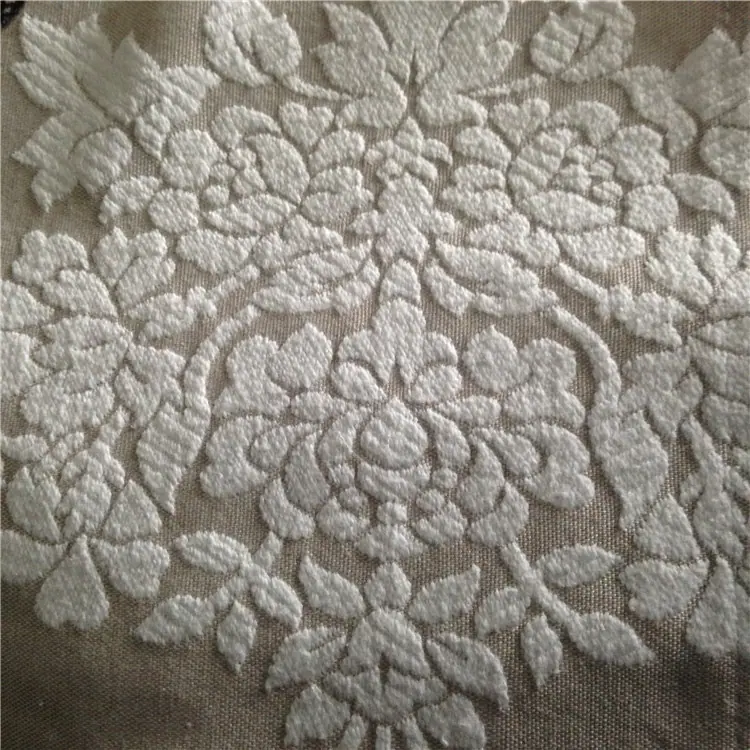 雪尼尔浮雕大提花2