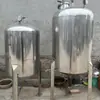 Tanque Buffer de Presión de Acero Inoxidable, Tanque Medidor, Recipiente a Presión, Cabezal de Presión para Plantas Alimentarias y Farmacéuticas, Resistente y Duradero