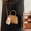 Otoño e Invierno Nuevo Bolso Bolso Concha Esmerilado Retro Nicho Sentido de Alta Gama Bolso de Mano para Dama Bolso de Hombro