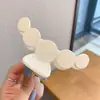 Pinza para el pelo grande y moderna para mujer, elegante y sofisticada, pinza para el pelo exquisita, pinza de tiburón simple para primavera-verano