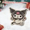 Alfombra de suelo absorbente antideslizante para baño de estilo caricatura, alfombra decorativa de imitación cachemira para sala de estar, alfombra resistente a la suciedad para entrada