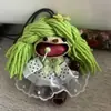 Colgante de Campanilla de Cáscara de Fruta Curativa Natural Muñeca de Cáscara de Fruta Indonesia Campanilla de Viento para Alivio del Estrés Manual Terapia de Sonido Personalizado