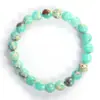 Pulsera Popular Transfronteriza Temu Shein Tk en Verde Fruta Piedra Shoushan y Pino Imperial Verde, Venta al por Mayor desde Fabricante en Stock