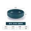 Prato Lateral Coreano de Melamina Imitação de Porcelana Louça Bicolor Branco Redondo Prato Lateral Restaurante Pratinho Ninho Comercial