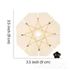 Nuevo en stock tabla de tejer redonda de madera para pulseras, disco de tejer hecho a mano, disco de tejer redondo para pulseras, herramienta para hacer pulseras