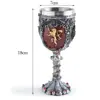 Taza de Agua Creativa El Canto de Hielo y Fuego taza del juego derecho taza de cerveza personalizada taza de acero inoxidable para whisky
