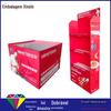 Prateleiras de Papel Personalizadas para Supermercado Expositores Promocionais de Papelão para Alimentos Display de Chão de Papel Empilhado Caixa de Display de Balcão Expositores de Papel Ondulado