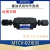 Válvula Reductora de Presión Tipo Apilable Mbrv-02P, Válvula de Estrangulación Mtcv, Válvula de Alivio Mrv, Válvula de Mantenimiento de Presión Controlada Hidráulicamente Mpcv, Válvula Hidráulica