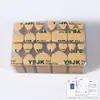 Papel Kraft Mejorado Transfronterizo Pegamento de Gelatina Pegatinas para Uñas Portátiles Respaldo Adhesivo de Doble Cara Papel Kraft de Alta Gama Impermeable y Súper Fácil de Usar