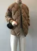 Jaqueta acolchoada de algodão estilo coreano para mulheres, casaco curto de inverno acolchoado de algodão, corte solto para pessoas baixinhas, jaqueta puffer estilo baseball, agasalho grosso