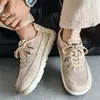 Zapatos casuales de verano para hombre, de malla transpirable, talla grande, transfronterizos, de punta ancha, zapatos de malla hueca para commuting, zapatos de conducción, modernos