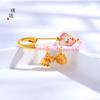 Pin de oro antiguo de color fuerte y duradero que no se desvanece durante mucho tiempo, accesorios de bricolaje, seguridad para mujeres embarazadas, regalo para bebé, luna llena de bebé, femenino