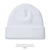 Gorro de lana transfronterizo de otoño e invierno, gorro para el frío, elástico, sombrero al por mayor, gorro de punto cálido para hombre y mujer, multicolor, pequeño, individual, personalizado