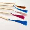 Abanico Tuanfan Guofeng Marca de Quemado Texto de Caligrafía Abanico de Laca Abanico Antiguo Atracciones Turísticas Abanico Wenchuang Tarjeta de Fotografía China Abanico
