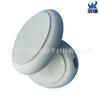 Esponja de baño ovalada de EVA pulida con mango para frotar la espalda, cepillo blanco de espuma de EVA, cabezal de cepillo de baño ovalado