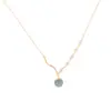 Colar de Pérolas de Jade Hetian Feminino Verão Luxo Acessível Nicho Corrente para Clavícula Feminino Pingente de Alto Padrão Elegante Retrô Colar de Luxo Acessível