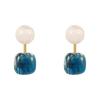 Pendientes sencillos de otoño e invierno para mujer, pendientes geométricos de resina con diseño de nicho de alta calidad, nuevos pendientes de moda 2023
