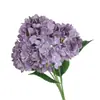 Ramo de 5 cabezas estilo europeo de flores de hortensia artificiales, arreglo floral vintage, flores de seda para decoración del hogar, flores artificiales para arreglos florales, flores decorativas y flores artificiales