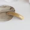 Pinza para el cabello de acetato con textura elegante de estilo coreano, curvada francesa, para la parte trasera de la cabeza, medio cabello, coleta baja, disco para el cabello, pinza de resorte, accesorios para el cabello
