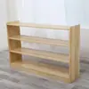 Novo Armário de Armazenamento para Jardim de Infância Armário de Armazenamento de Brinquedos Infantis Armário de Ensino Montessori Estante de Livros Armário de Sapatos Armário de Canto Armário de Mochilas