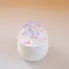 Zibo vidriado de colores adornos pequeños hechos a mano hoja de loto brotes de loto hongo rocío de lluvia maceta manualidades decorativas de escritorio
