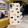 Estilo Nórdico Popular Lindo Oso Manzana 17Pm Funda Espejo iPhone 15 Agujero Grande Lazo Corazón Funda para Teléfono
