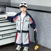 Conjunto para Niños 2026 Otoño Nuevo Estilo Infantil Primavera y Otoño Estilo Guapo Moderno Sudadera Deportiva Ropa de Otoño para Niños Tendencia