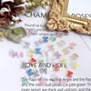Celebridad de Internet Resina Mariposa Aurora Accesorios para Uñas Color Mágico Japonés Mariposa Pequeña de Hada Tridimensional Accesorios para Uñas Diy