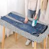 Tabla de Planchar Alfombrilla de Planchar Hogar Plegable Portátil Engrosada Planchado Almohadilla para Planchar Colgante Máquina de Planchar Paño Aislante Anti-Escaldaduras