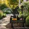 Estaca de Jardín Homenaje al Veterano de Vietnam de Nuevo Producto Transfronterizo Placa Conmemorativa para Jardín de Veteranos