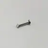 Aretes de titanio G23 transfronterizos calientes incrustados con circonita cuerpo de rosca interna joyería para piercing de titanio acero de titanio venta caliente clavo de labio
