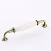 Liga de Alumínio Mármore Cerâmica Handle Puxador de Armário Guarda-Roupa Ferragens para Móveis Acessórios Furo Único Ferragens de Móveis de Luxo Leve