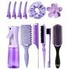 El Juego de Rizador de Esponja sin Calor Más Vendido de Amazon para Mujeres, Herramienta Perezosa para Rizos al Dormir, Combinación de Anillos para el Cabello, Herramientas de Peinado
